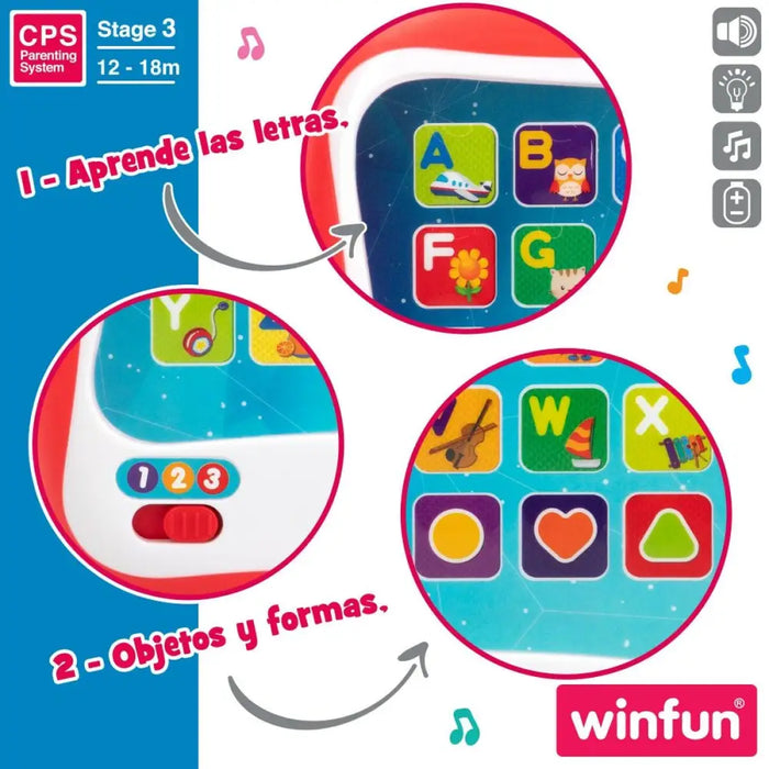 Educational Tablet Winfun Red (6 Units) - Електроника Телефони и таблети<<<Компютри|