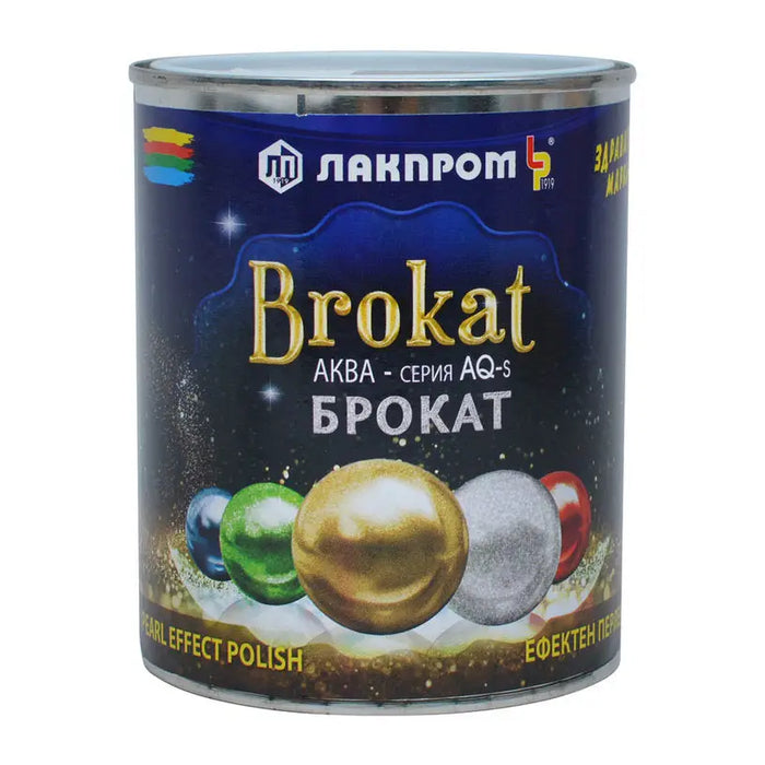 EFFECTIVE PEARL LACQUER BROCADE WHITE PEARL 700 ML LACKPROM - Декоративни покрития<<<Интериорни бои<<<Бои и