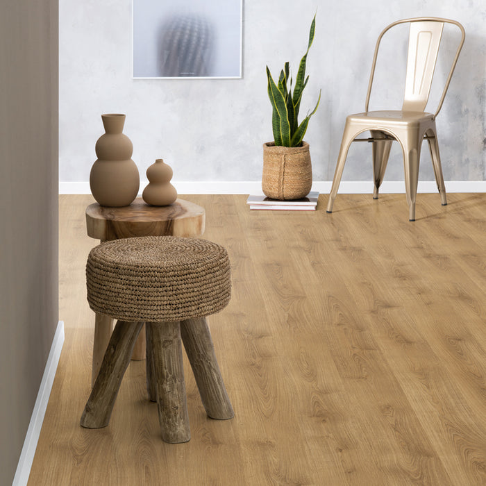LAMINATED PARQUET EGGER NATURAL OAK PL2970, 12.00 mm, 32/AC4, BEVEL
