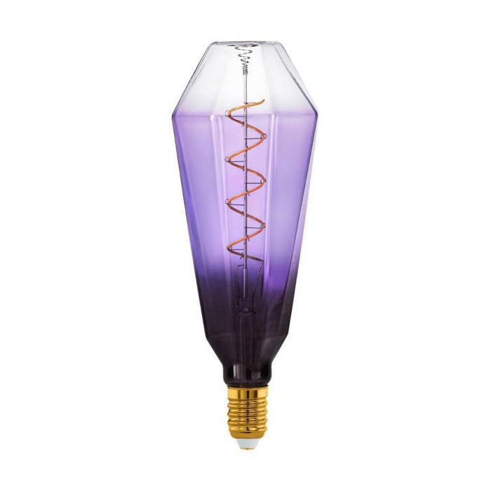 LED LAMP E27 T100 4W 120LM 1800K PURPLE