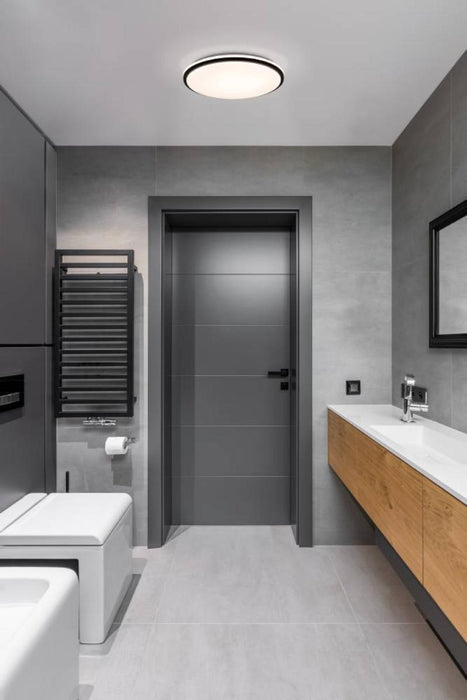LED CEILING LAMP PINETTO 18W 4000K WHITE/BLACK