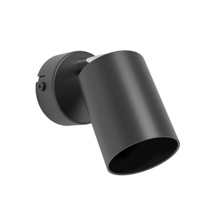 SPOT 1XGU10 BLACK/CHROME RECISO-E EGLO