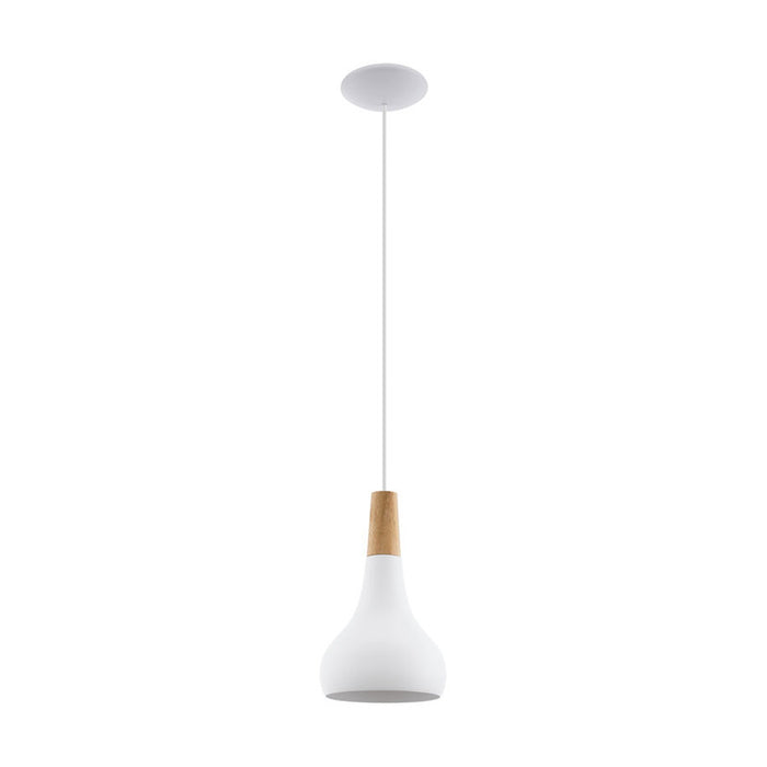 PENDEL 1XE27 F180 WHITE/BROWN EGLO SABINAR