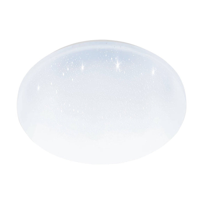 LED CEILING LAMP 18W 1550LM 4000K IP44 WHITE/ CRYSTAL EFFECT EGLO POGLIOLA-S