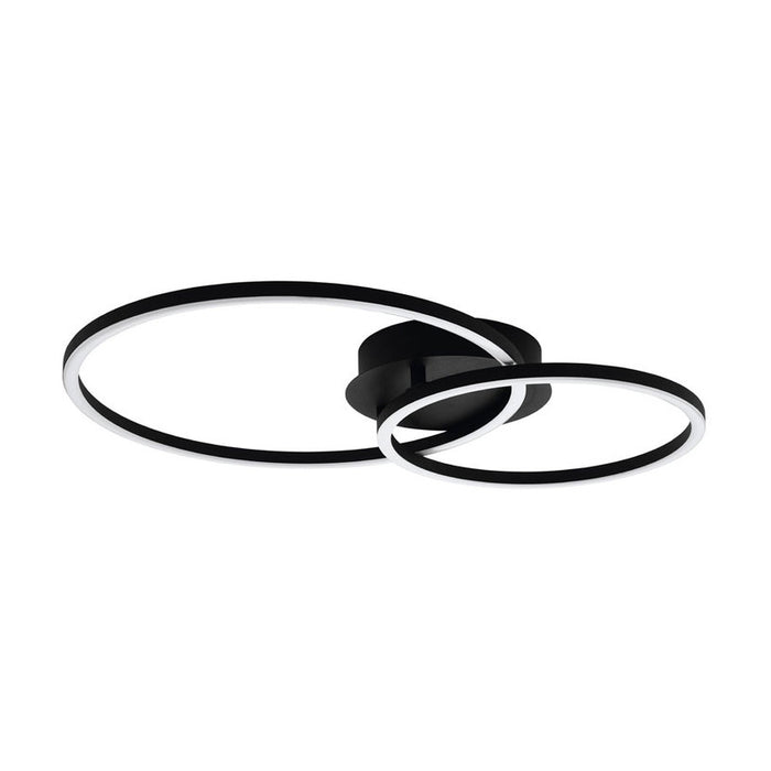 LED CEILING LAMP 6X2W 6X1.6W 2850LM 3000K BLACK/WHITE EGLO PALMAVES 2