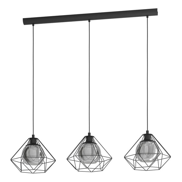PENDANT 3XE27 BLACK EGLO VERNHAM