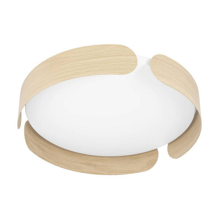 LED CEILING LAMP 24W 3000K 35CM OAK EGLO VALCASOTTO