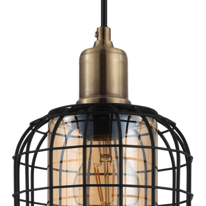 PENDANT 3XE27 BLACK EGLO CHISLE