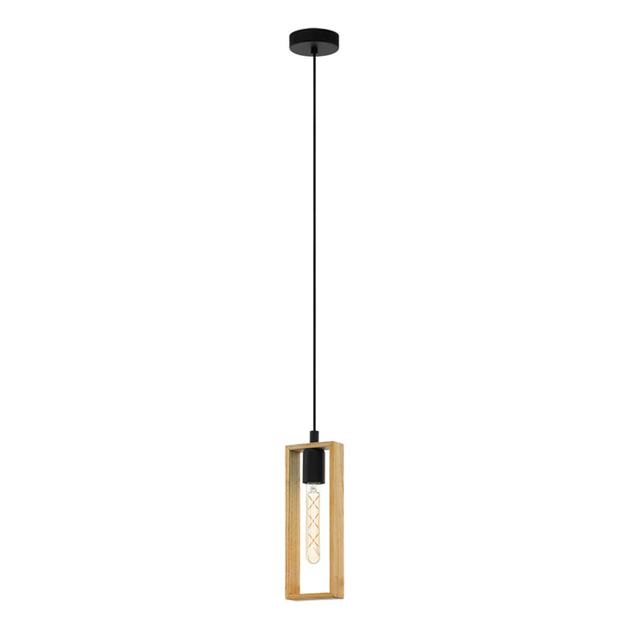 PENDANT E27 BLACK EGLO LITTLETON