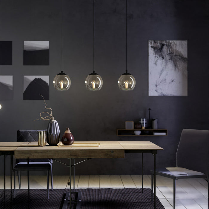 PENDANT 3XE27 BLACK EGLO ARISCANI