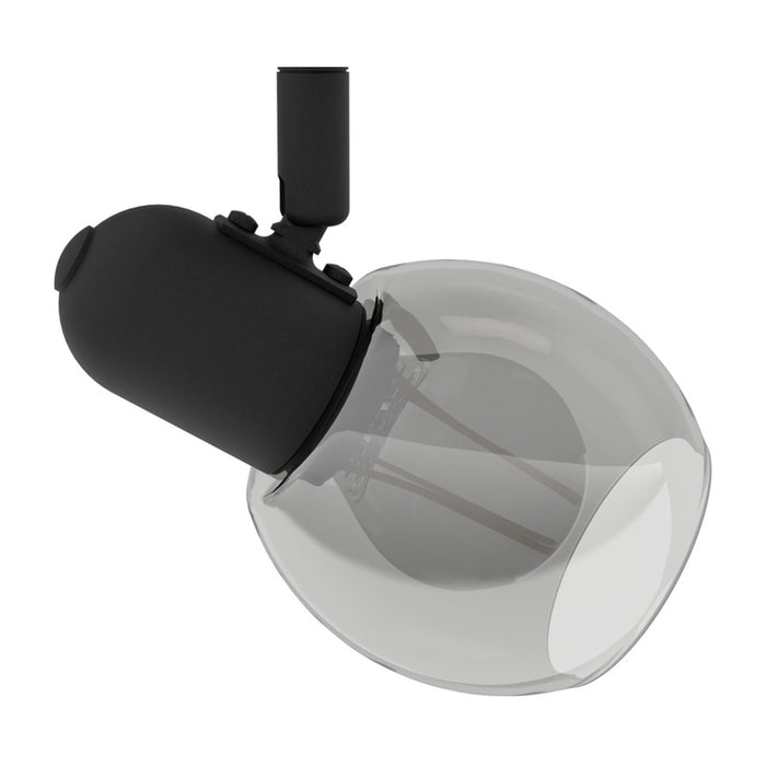 SPOT 2XE14 BLACK EGLO POLLICA