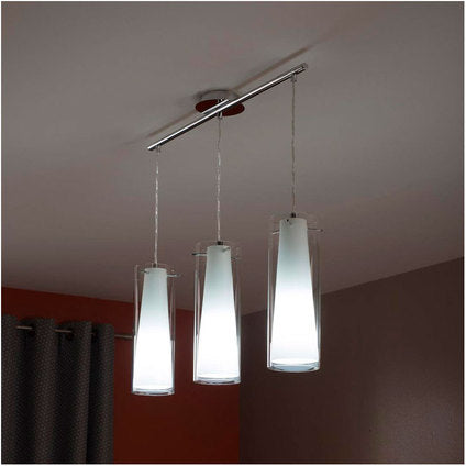 PENDEL 3XH27 WHITE EGLO PINTO