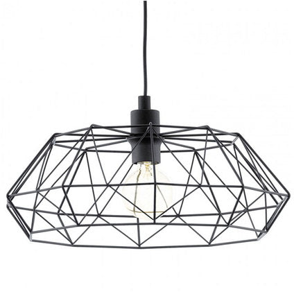 PENDANT 1ХЭ27 Ф45.5 BLACK GRID EGLO CARLTON2