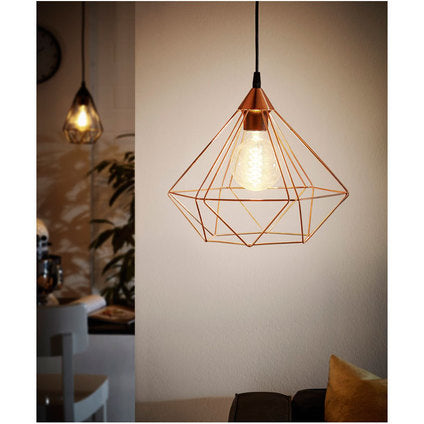PENDULUM 1ХЭ27 Ф32.5 COPPER GRID EGLO TARBES