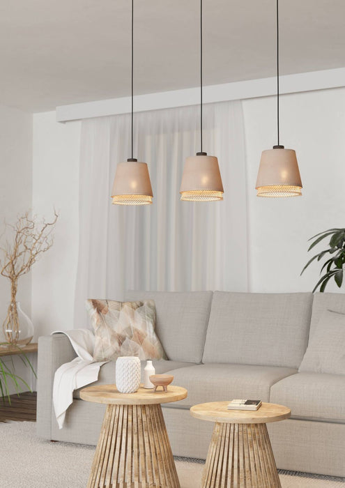 PENDANT 3XE27 BLACK EGLO TABLEY