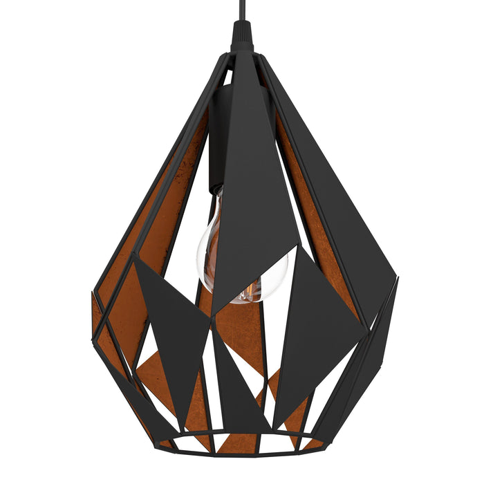 PENDANT 3XE27 BLACK EGLO CARLTON 1