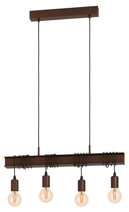 PENDANT 4XE27 ANTIQUE EGLO TOWNSHEND 4