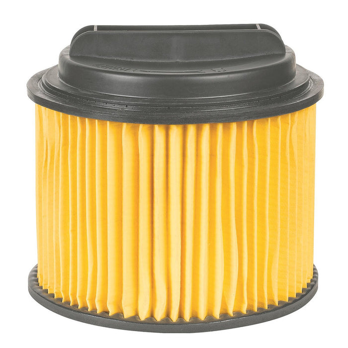 Filter with lid pleated