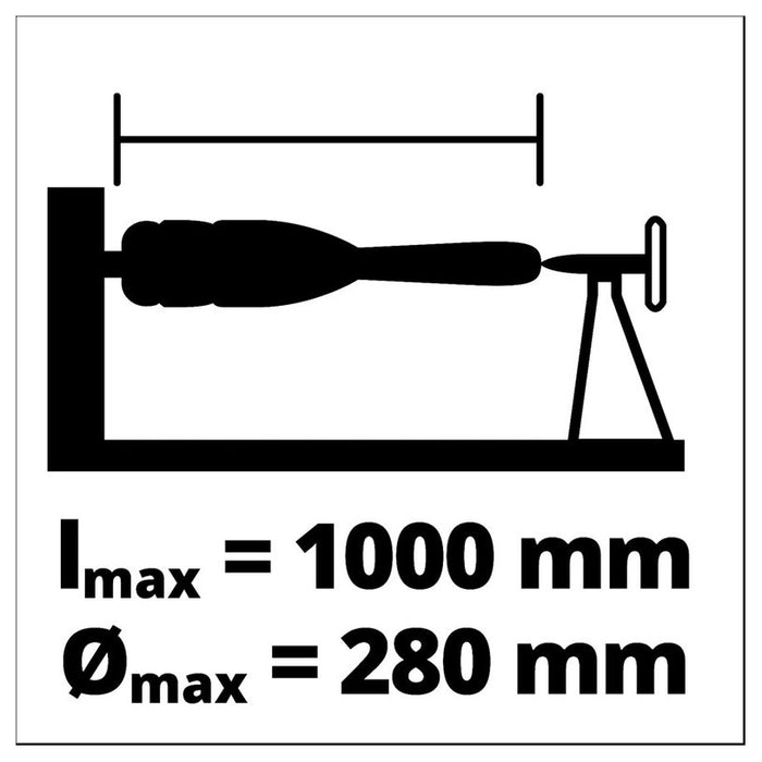 WOOD LATHE EINHELL TC-WW 1000/1