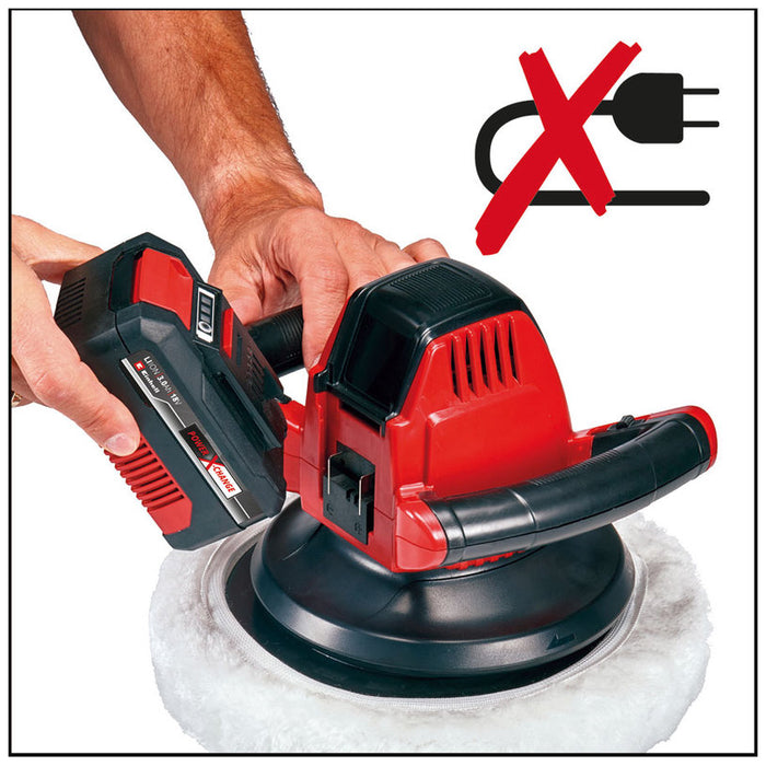 BATTERY POLISHER EINHELL CE-CB 18/254 Li-Solo PXC 254 mm