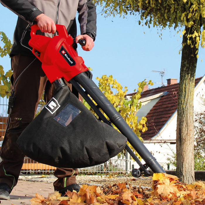 ELECTRIC LEAF COLLECTOR EINHELL GC-EL 3024 E 3000 W, MAXIMUM BLOWING SPEED 240 km/h
