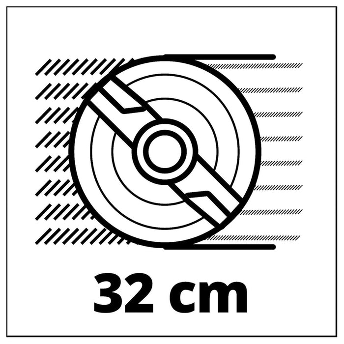 ELECTRIC MOWER EINHELL GC-EM 1032 1000 W, MOWING WIDTH 32.00 cm, MAX MOWING HEIGHT 60 mm