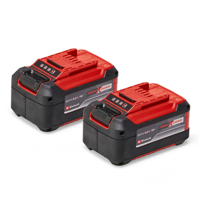 BATTERY 2 18 V 5.2 AH EINHELL POWER X-CHANGE