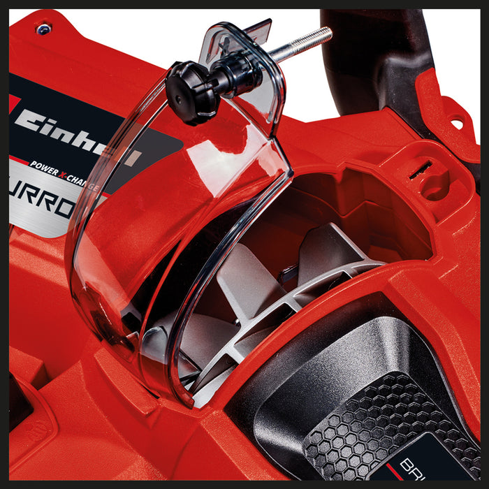 BATTERY LEAF COLLECTOR EINHELL VENTURRO 36/240 18 V, MAXIMUM BLOWING SPEED 240 km/h