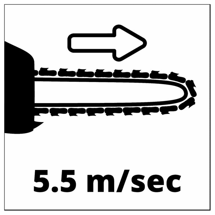 BATTERY TELESCOPIC CHAIN SAW EINHELL GC-LC 18/20 Li T 18 V, WITHOUT BATTERY AND CHARGER, BAR LENGTH 20.00 cm