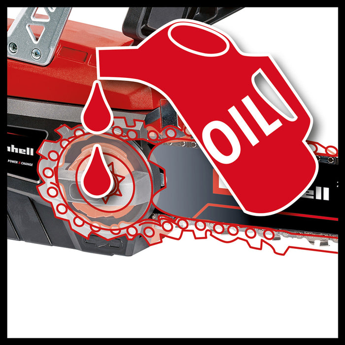 BATTERY CHAINSAW EINHELL GE-LC 18/25 18 V, NUMBER OF BATTERIES 1, 4.00 Ah, BAR LENGTH 25.00 cm