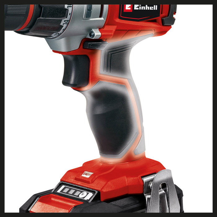 CORDLESS DRILL EINHELL TE-CD 18/2 PXC 18 V, 44.00 nm, NUMBER OF BATTERIES 2, 2.00 Ah