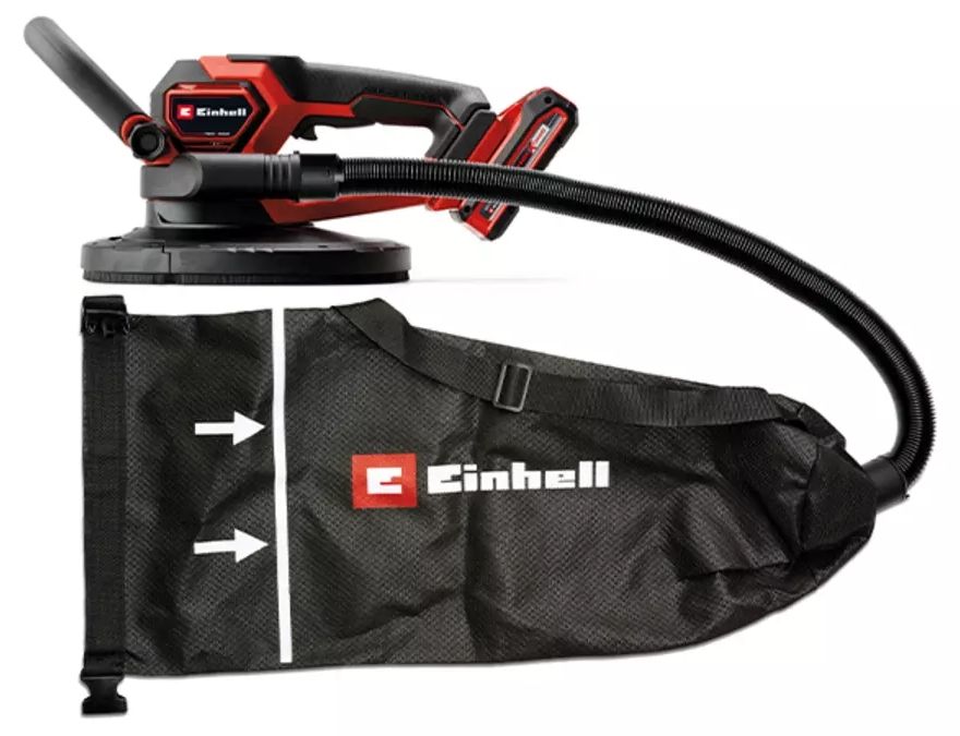 Einhell TP-DWS 18/225 Li BL Floor sander 1200 RPM Black, Red
