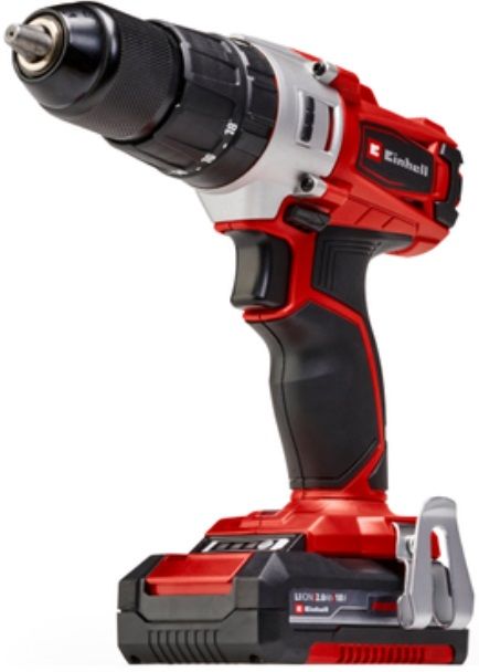 Einhell TE-CD 18/2 18750 RPM Keyless 1.45 kg Black, Red
