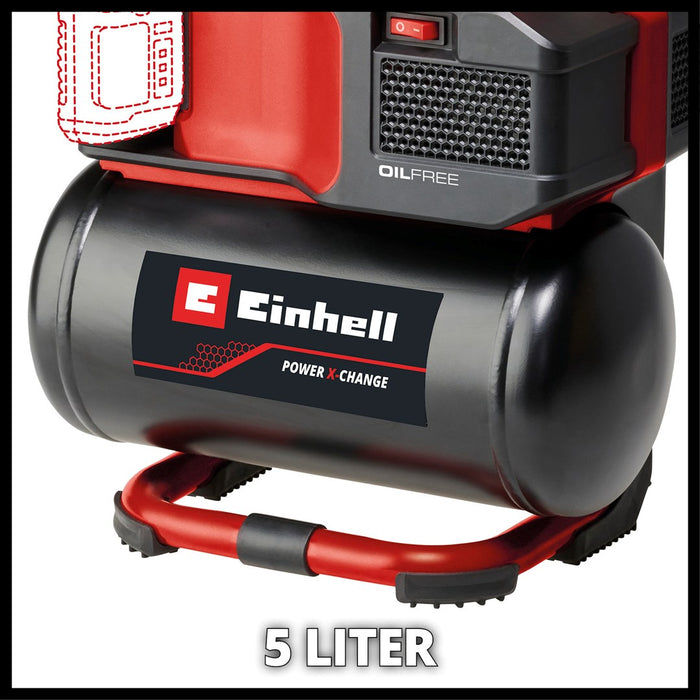 Einhell TE-AC 18/75 Li OF-Solo air compressor 75 l/min Battery