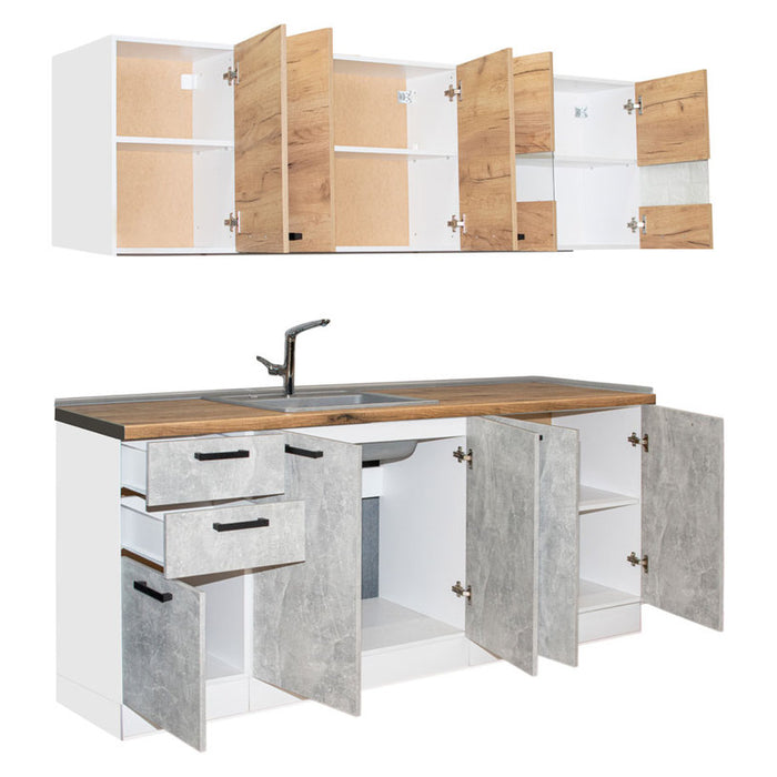 KITCHEN UNIT EKO TREND 200 CM.