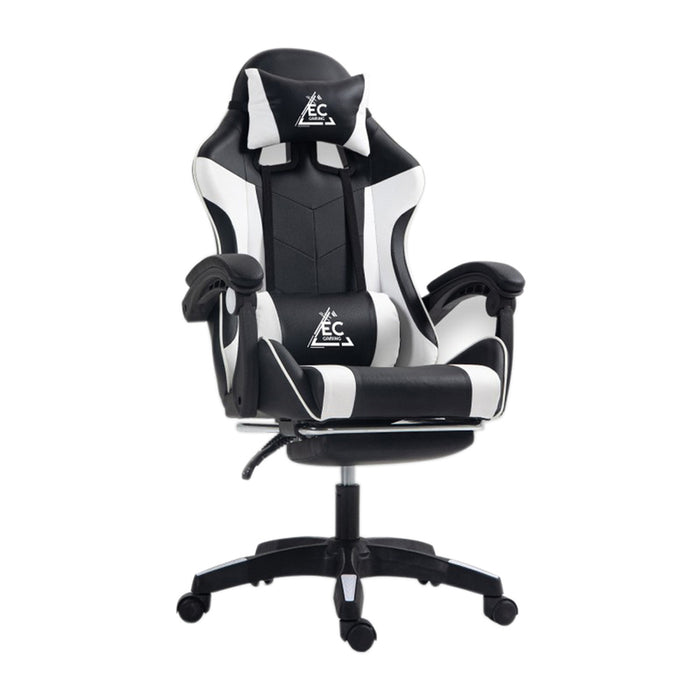 OFFICE CHAIR EKO EC GAMING BLACK-WHITE