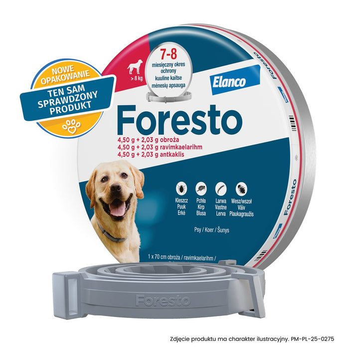 ELANCO Foresto collar for dogs over 8 kg