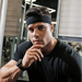 Elastic fabric headband for running fitness blue - Sport products<<<HurtelXML