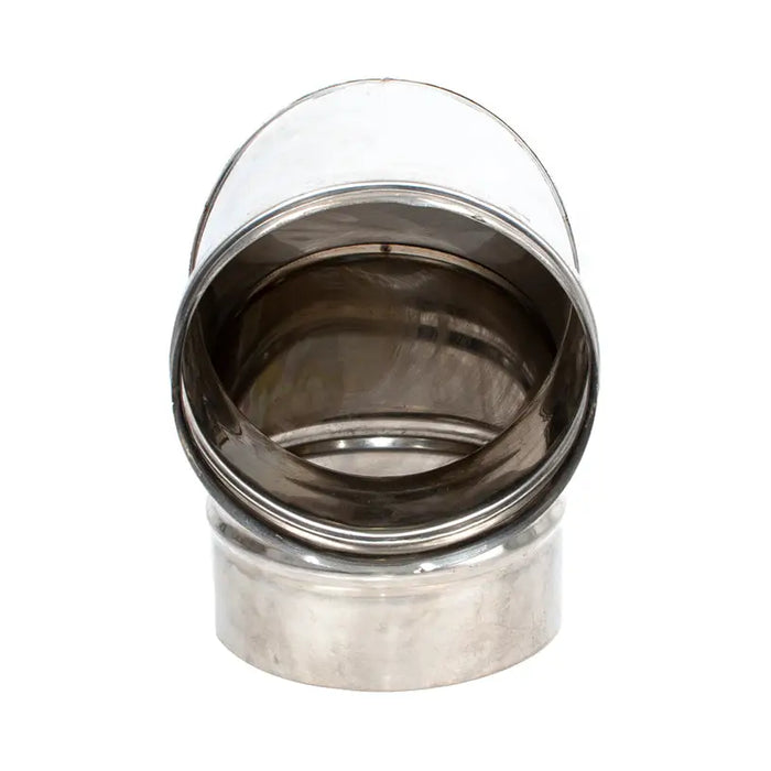 ELBOW 90⁰ STAINLESS STEEL F120MM KAMININOX - Допълнително оборудване<<<Отопление Охлаждане и Вик<<<Praktiker