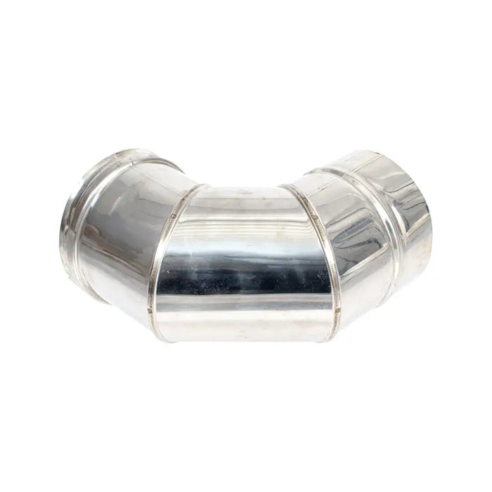 ELBOW 90⁰ STAINLESS STEEL F120MM KAMININOX - Допълнително оборудване<<<Отопление Охлаждане и Вик<<<Praktiker