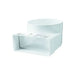 ELBOW FLAT-ROUND VENTS 521 - Аксесоари за вентилация<<<Вентилатори за баня и аксесоари<<<Баня<<<Praktiker&&&Аксесоари