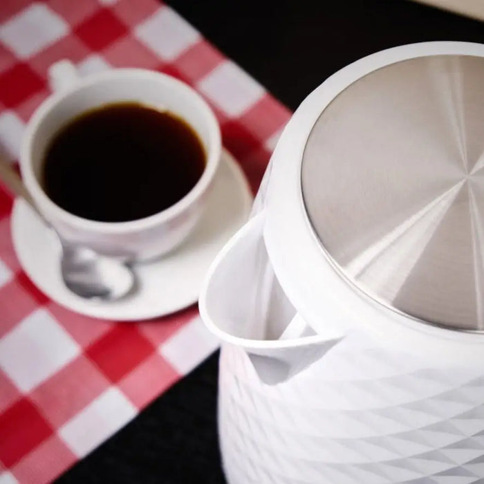 ELDOM C280B ELLI electric kettle 1.7 L 2200 W White - Electric kettlesAGD-CZE<<<Home Appliance - ProductsAGD<<<ActionPL