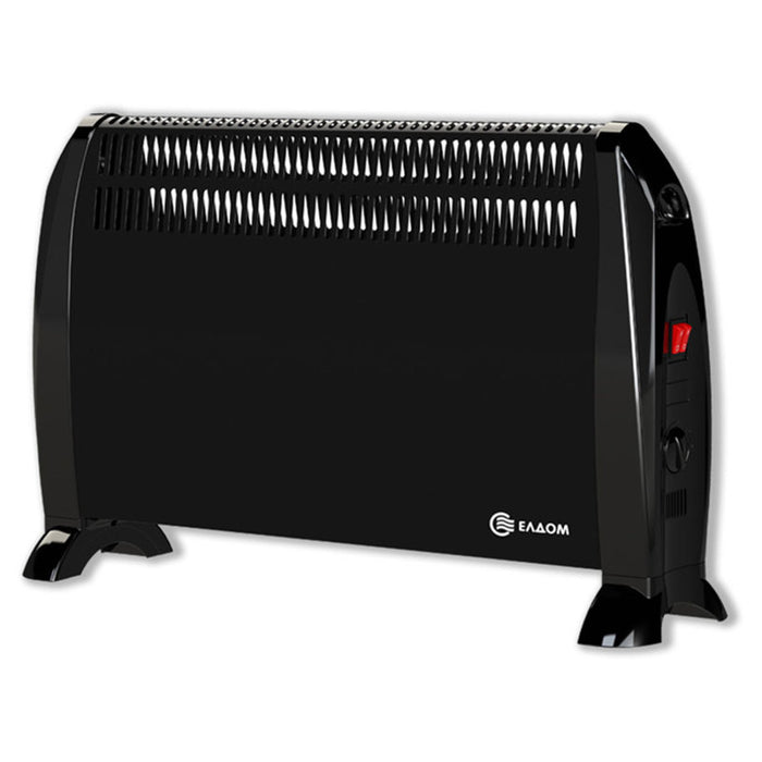 Convector ELDOM CF2000 BLACK HEATED AREA UP TO 22.00 m², BLACK, 2000.0 W