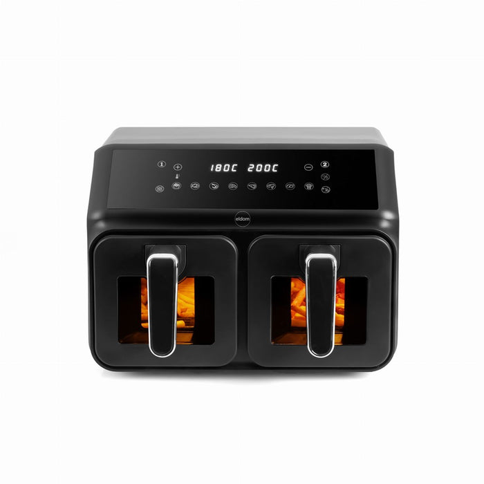 Double fat-free fryer, 2200 W, capacity 8 l, LED display