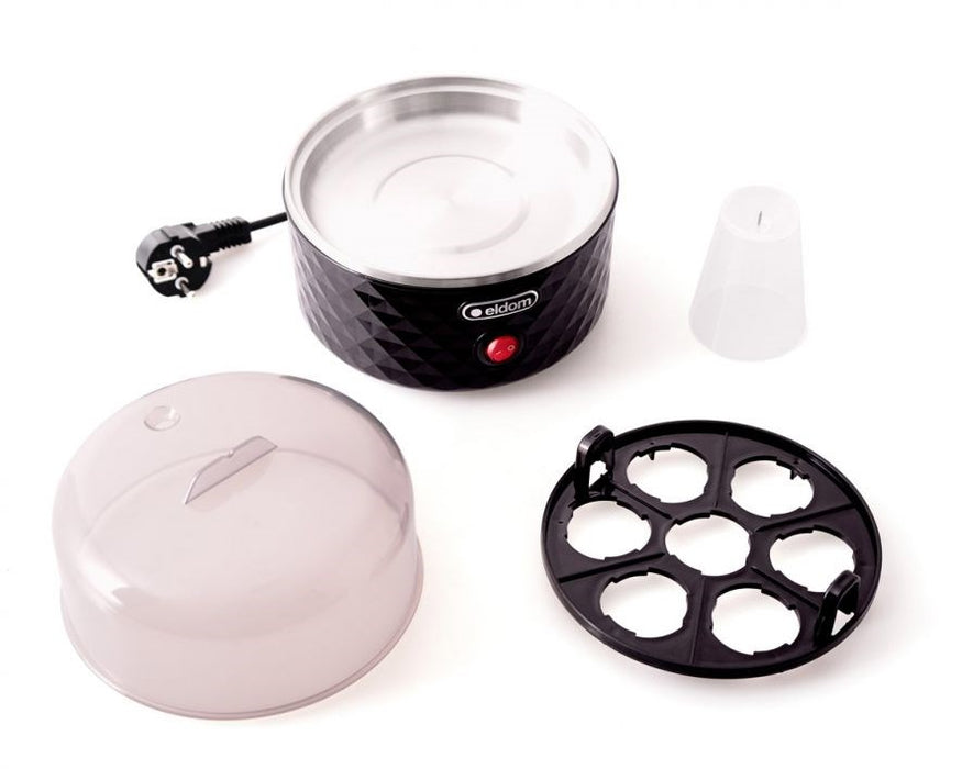EM101C ELDOM Egg cooker EGGO, 1-7 eggs, 380 W, adjustable cooking hardness
