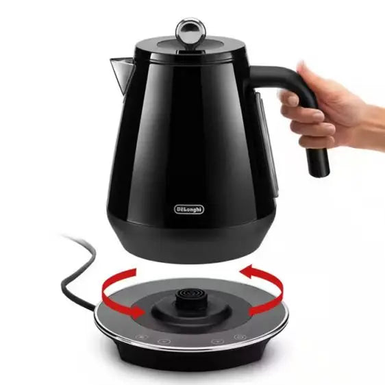Electric kettle DeLonghi Eclettica SpecialTea KBY2011.BK - Електрически кани<<<Уреди за кухня<<<Малки