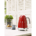 Electric kettle SMEG KLF04RDEU 2400 W 1.7 L Red - Електрически кани<<<Уреди за кухня<<<Малки