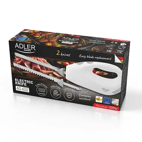 Electric knife ADLER AD 4512 White - Electric knivesAGD-NEL<<<Home Appliance - ProductsAGD<<<ActionPL