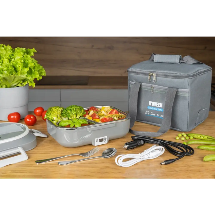 Electric Lunch Box N’oveen LB640 LED Dark Grey - Food containersAGD-PNZ<<<Home Appliance - ProductsAGD<<<ActionPL