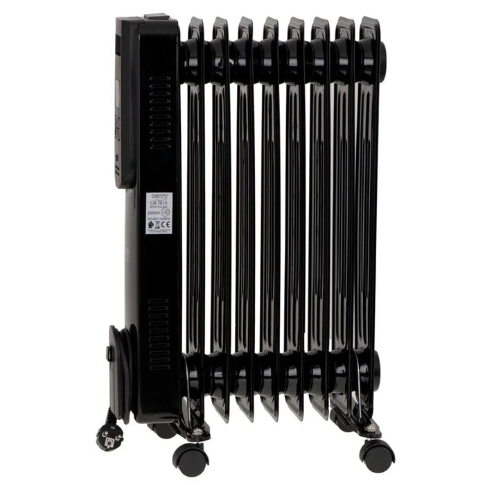 Electric oil heater with remote control CAMRY CR 7810 9 ribs black - Oil radiatorsAGD-GRO<<<Home Appliance